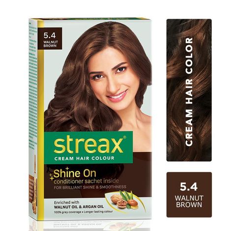 Streax Hair Colour - Walnut Brown (120 ml)