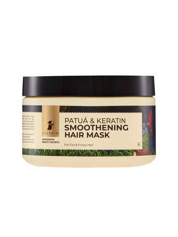 Pilgrim Patua & KeratinA SmootheningA Hair Mask For Dry & Frizzy Hair |Healthy & Shiny Hair| For Women & Men (200 gm)