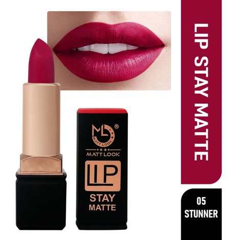 Mattlook Stay Matte Lipstick, Stunner (3.5gm)