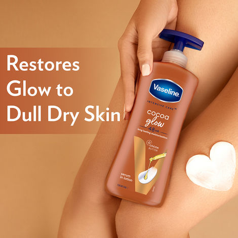 Vaseline Cocoa Glow Serum In Lotion 600 ml 100 Pure Cocoa