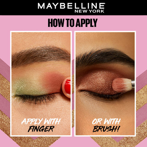 Maybelline New York Color Rivals Pigmented Eyeshadow Palette Long