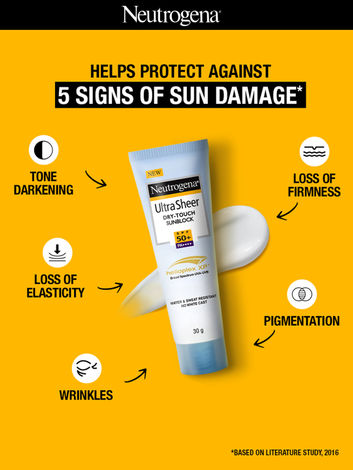 Buy Neutrogena Ultra Sheer Dry Touch Sunblock SPF 50+ 30 ml Online