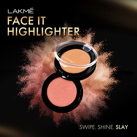 Lakme FaceIt Highlighter Gold H2 4gm