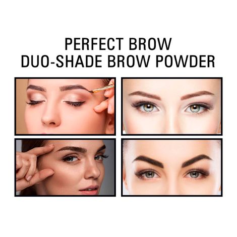Matt look Perfect Brow Duo Shade Brow Powder Eyebrow Palette Eye
