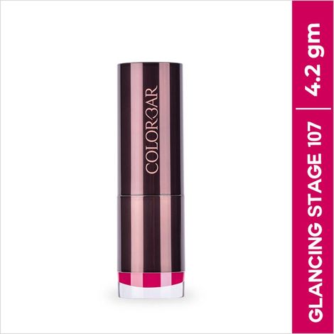 Colorbar Velvet Matte Lipstick Glancing Stare 107 - Pink (4.2 g)