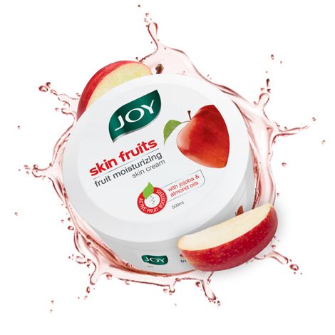 Joy Skin Fruits Fruit Moisturizing Skin Cream, For All Skin Types 500 ml