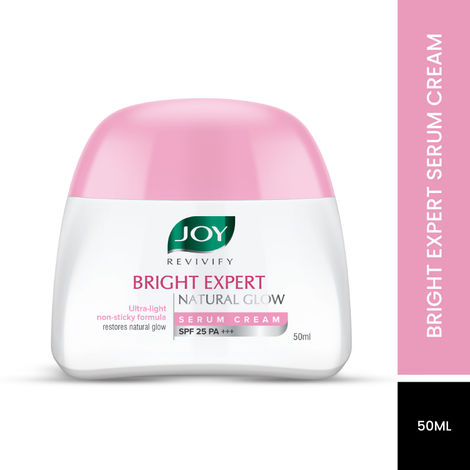 Joy Revivify Bright Expert Natural Glow Brightening Serum Face Cream SPF-25, PA+++ (50ml)