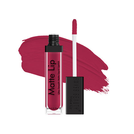 Swiss Beauty Ultra Smooth Matte Lip Liquid Lipstick 28 Pink Velvet (6 ml)