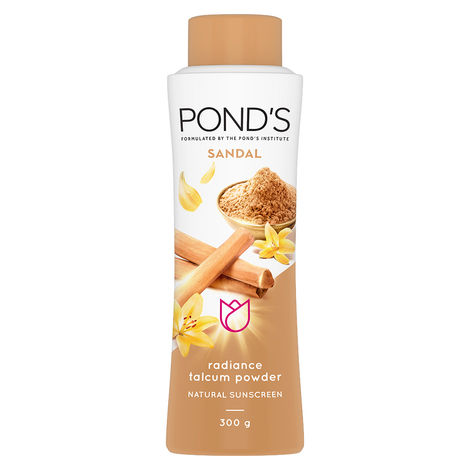 Buy Pond's Sandal Radiance Talcum Powder - Natural Sunscreen Online On  DMart Ready