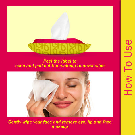 NY Bae Makeup Remover Wipes Pack of 25