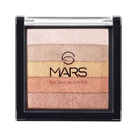 MARS 5 in 1 Brick Highlighter Palette - 04 | 7.5g