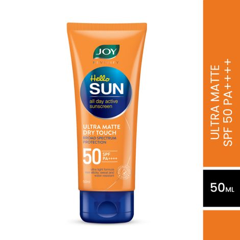 Joy Revivify Hello Sun Ultra Matte Dry Touch Sunscreen SPF50 PA+++ + (50ml)