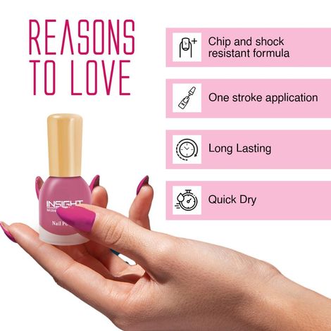 Buy Insight Cosmetics Make Up Essentials 5 Toxic Free Long Lasting Nail  Polish - 40 Pastel 9ml Online at Best Prices in India - JioMart.