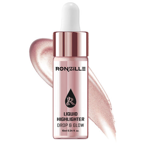 Ronzille Professional Smooth Shine illuminator Face Highlighter 3D glow 29.9 ml ( 04 No )