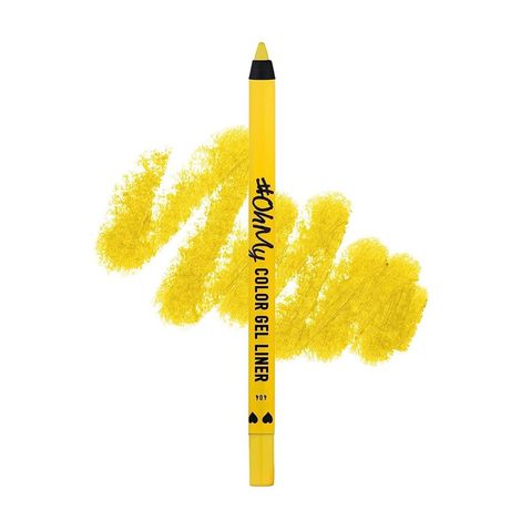 Lamel Long lasting Oh My color Gel eye liner 404-Yellow 1.4gm