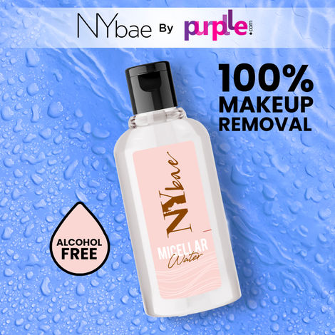 NY Bae Micellar Water (100 ml) | 2 in 1 Cleanser & Remover | Removes Makeup, Dirt & Oil | Hydrating | All Skin Types