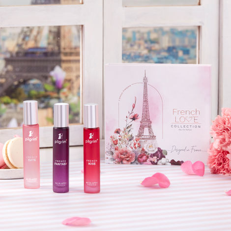 Pilgrim The French Love Collection Premium Perfume Gift Set For