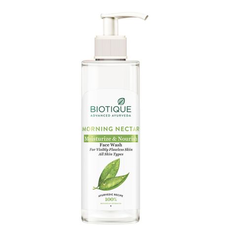 Biotique Bio Morning Nectar Moisturizing Face Wash (200 ml)