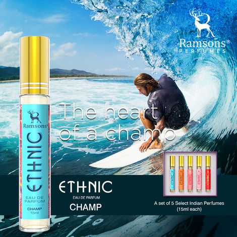 Ramsons Ethnic Eau de Parfum Gift Set 75ml (Pack of 5)