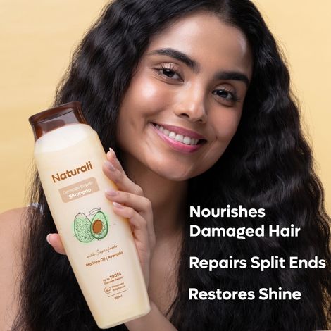 Naturali Damage Repair Shampoo with Moringa Oil Avocado