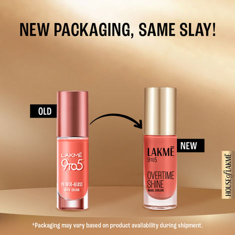 Lakme 9 to 5 nail polish coral glow outlet