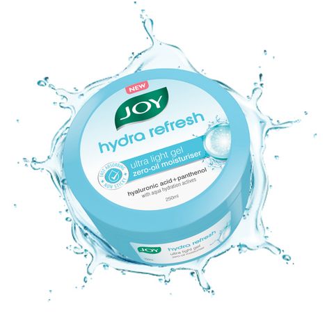 Joy Refresh Ultra Light Gel Oil Free Moisturizer with Hyaluronic Acid & Panthenol (250ml)