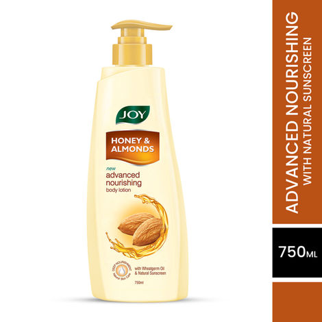 Joy Honey & Almonds Advanced Nourishing Body Lotion, For Normal to Dry skin 750 ml