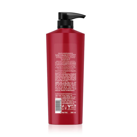 Tresemme Keratin Smooth Shampoo 580ml Tresemme Keratin Smooth Serum 50ml combo