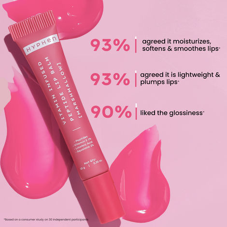 Hyphen Vitamin Infused Peptide Lip Balm Marshmallow 10gm