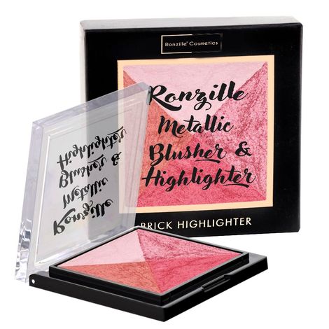 Ronzille Square Shimmer brick Highlighter-04