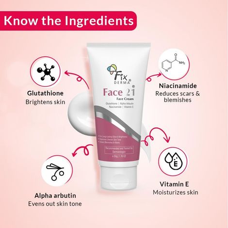 Fixderma 2% Niacinamide Cream, Face 21 Cream | Niacinamide Cream