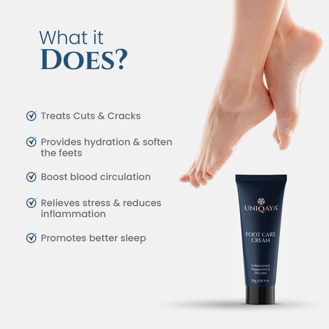 Uniqaya Foot Care Cream For Dry Rough Heels,Moisturizes