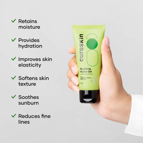 Cureskin Sebum Control Hydra Gel – Mit Aquaxyl, Farnesol & Probiotika, 17 G, Für Fettige Haut