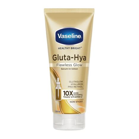 Vaseline Gluta Hya Flawless Glow 200 ml + Dewy Radiance 200 ml