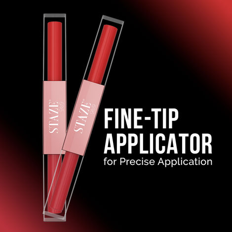 Staze 9to9 Perfect Duo 2 in 1 Liquid Sindoor (25 gm)