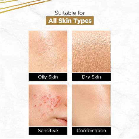 Streax Bright & Shine Serum Infused Face Cream Gel, 50 gm with 6