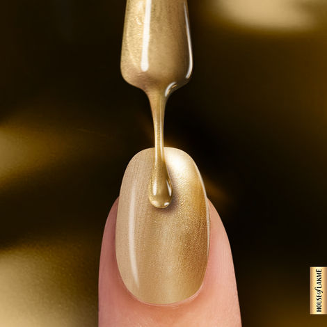 Lakme Ultimate Glam Chrome Nail Bronze 6ml