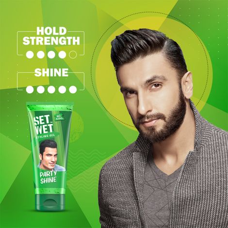 Set Wet Style Hair Gel Party Shine 50 ml