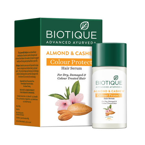 Biotique Almond & Cashew Colour Protect Hair Serum (40 ml)