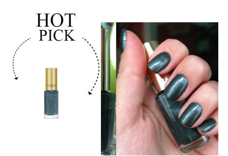 Vernis à Ongles L'Oréal Color Riche - Vert Feather Green, 5 Ml Brillant