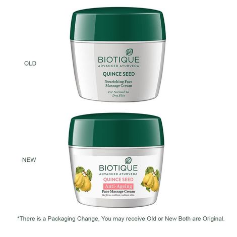 Buy Biotique Quince Seed Nourishing Face Massage Cream 50 g