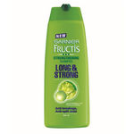 Buy Garnier Fructis Long & Strong Shampoo (340 ml) + Vega Brush Free - Purplle