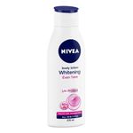 Buy Nivea Body Lotion, Whitening Even Tone UV Protect (200 ml) - Purplle