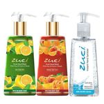 Buy Zuci Cool Citrus & Tropical Handwash With Natural Hand Sanitizer - Purplle