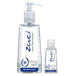 Buy Zuci Hand Sanitizer- Fragrance Free (Pack Of 250 ml & 30 ml) - Purplle