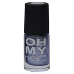 Buy NELF USA Oh My NELF Purple Blaze Nail Paint (6 ml) - Purplle