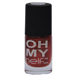 Buy NELF USA Oh My NELF Glitz Red Nail Paint (6 ml) - Purplle
