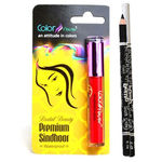 Buy Color Fever Waterproof Liquid Sindoor - Traditional Maroon(9 ml) + Kajal Pencil (1.9 g) - Purplle