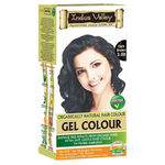Buy Indus Valley Organically Natural Gel Colour Dark Brown 3.00 One Touch/Trial Pack (35 g) - Purplle
