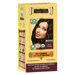 Buy Indus Valley 100% Botanical Organic Healthier Hair Colour Dark Brown One Touch/Trial Pack (30 g) - Purplle